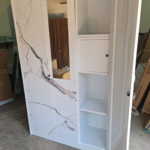 Steel Wardrobe with built in Safe