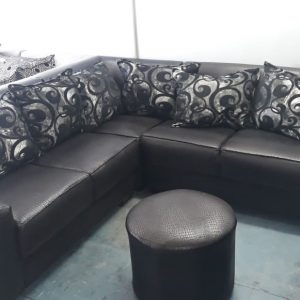 Black L shape Corner set