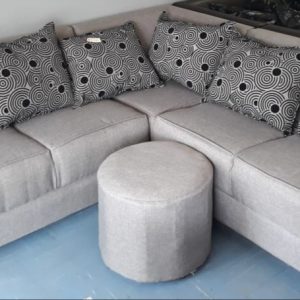 Grey L shape Corner set